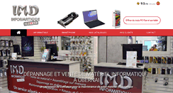 Desktop Screenshot of imd-informatique.com